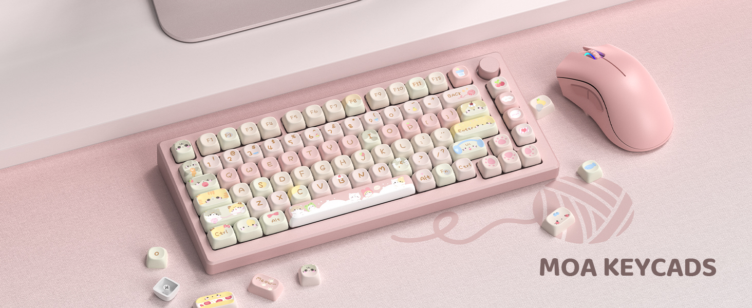 womier MOA keycaps