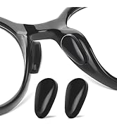 FOFALY Glasses Nose Pads, Anti Slip Eyeglass Nose Pad 3.2mm Heightened Airbag Cushions, Silicone ...