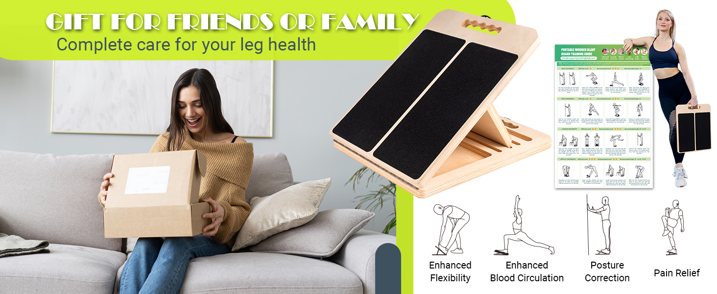 calf stretch board