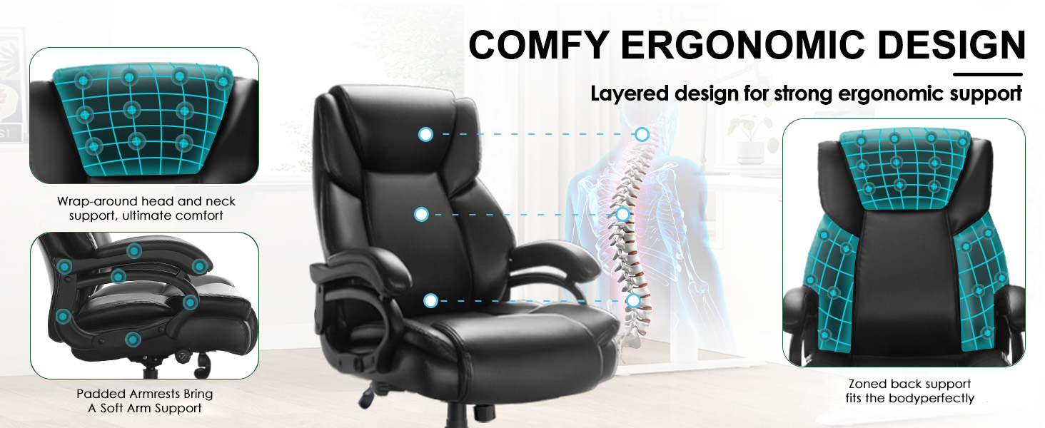 big and tall office chair