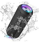 Ortizan Portable Bluetooth Speaker, IPX7 Waterproof Wireless Speaker with 24W Loud Stereo Sound, ...