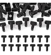 FASHEWELRY 30Pcs Black Large Letter Beads 21mm Big Alphabet Bead Spacer - Chunky Single Letter T ...