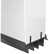 Deepredcoast Door Sweep Replacement, Kerf Door Bottom Seal with Vinyl Fins 36 Inch, PVC Door Weat...