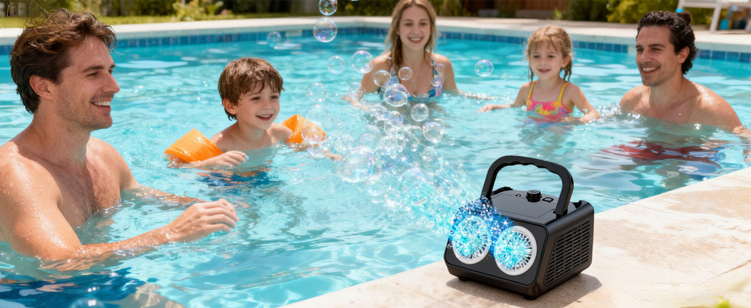 bubble machine for pool