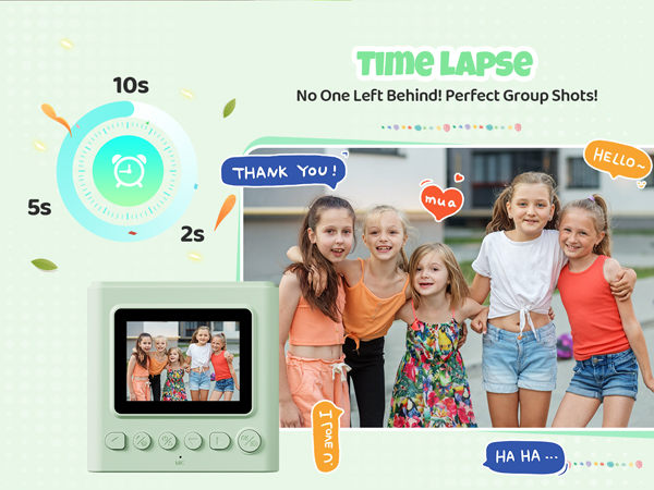 Kids Camera Instant Print