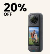 Insta360 X4 Standard Bundle - Waterproof 8K 360 Action Camera, 4K Wide-Angle Video, Invisible Sel...