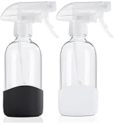 HOMBYS 8 oz Spray Bottle with Silicone Sleeve 2 PCS
