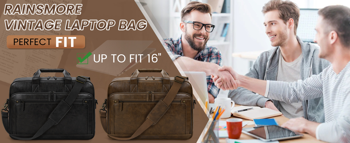 leather laptop bag for men