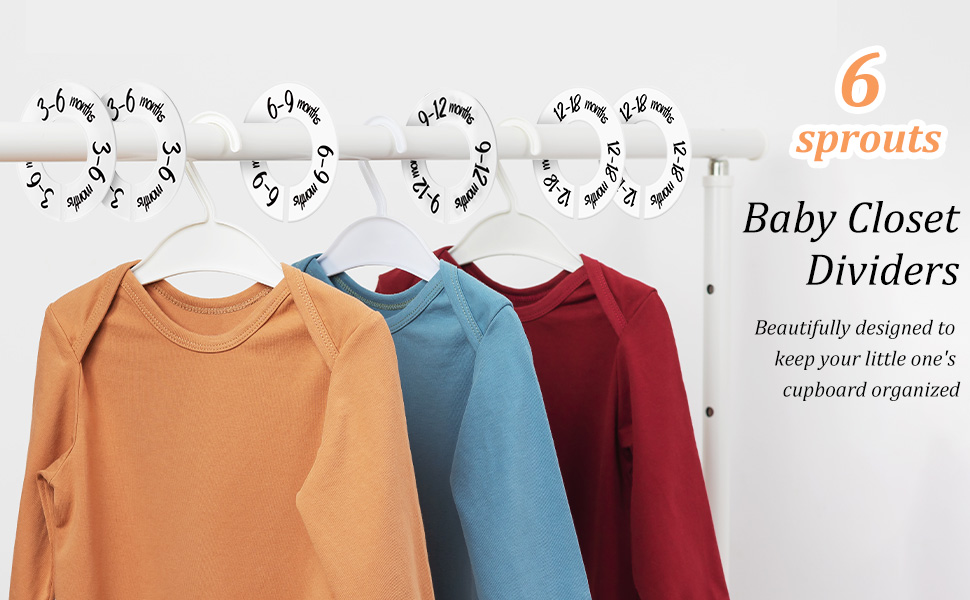Baby Closet Dividers