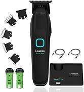 Supreme Trimmer Recharge Zero Gap Trimmer For Barbers | 7500+ RPM, Removable Battery, Smart USB C...