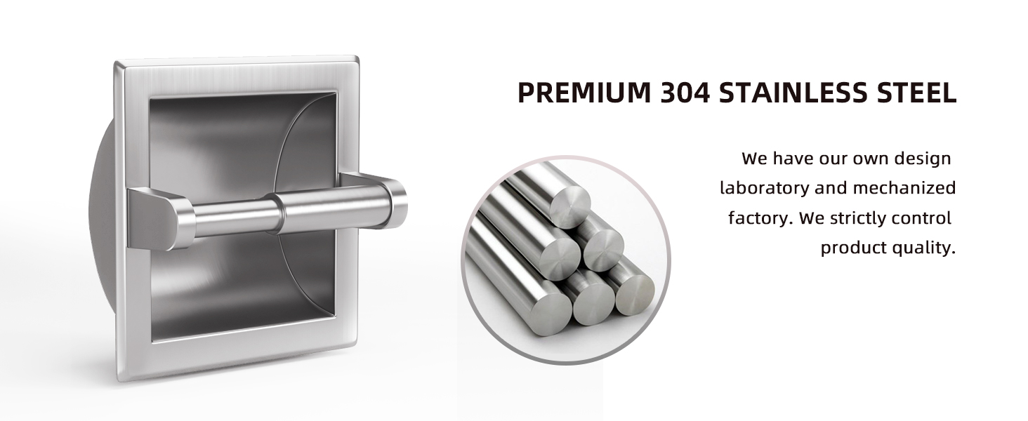stainless steel paper roll holder