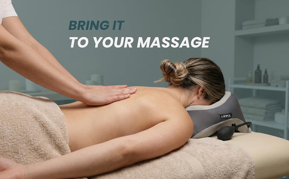 Massage face down pillow