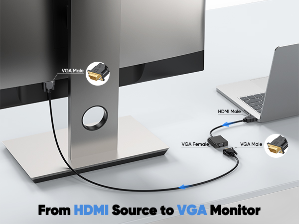 hdmi to vga adapter