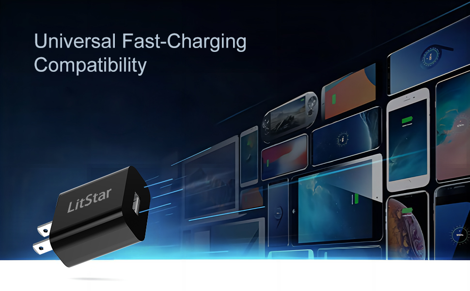 Quick Charge 3.0 technology to charge virtually any smartphone or tablet.