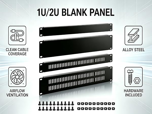 1U Blank Panel