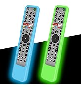 2 Pack Silicone Case for Sony RMF-TX600U RMF-TX500U Remote Control [Anti-Slip] Protective Cover f...