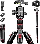 Tripod for Camera, 80“ Heavy Duty Camera Stand Tripod, Professional Ball Head Tripod Stand with T...