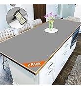 2 Pack Silicone Mats, 47.3"x23.6" Silicone Mat for Kitchen Counter, 2MM Thick Heat Resistant Mat,...
