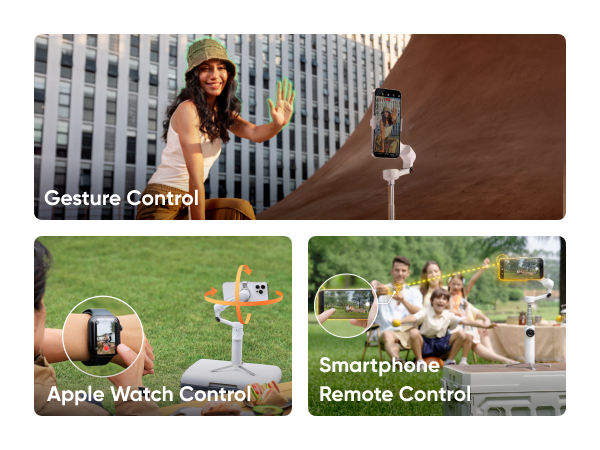 Intsa360 Flow 2 White Gimbal Stabilizer for Smartphone