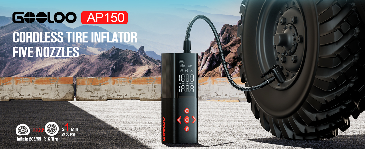 tire inflator portable air compressor