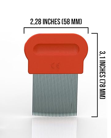 OwnHealer head lice treatment comb for nit eggs and dandruff