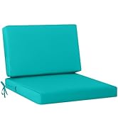 idee-home Outdoor Cushions for Patio Furniture, Outdoor Seat Cushions 28.5 x 28.5 Waterproof &amp; Fa...