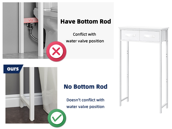  Over Toilet Bathroom Organizer Shelf