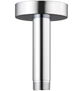 Enoughtmen Ceiling Mount Shower Arm with Flange for Rain Shower Head,Stainless steel Straight Arm...