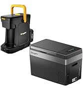 BougeRV Coffee Machine with 18V 8Ah Battery Powered Compatible with K Cup Coffee Pods &amp; Ground, C...