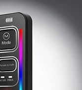 Portable Voice Changer, 8 Voice Changes Live Sound Card, Cool LED Lights Sound Board, Voice Disgu...