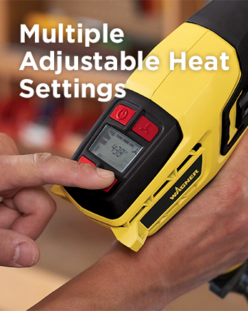 heat gun multiple adjustable settings