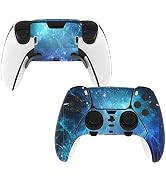PlayVital 2 Set Skin Decals Sticker for ps5 Edge Wireless Controller, Custom Vinyl Decal Skins Wr...