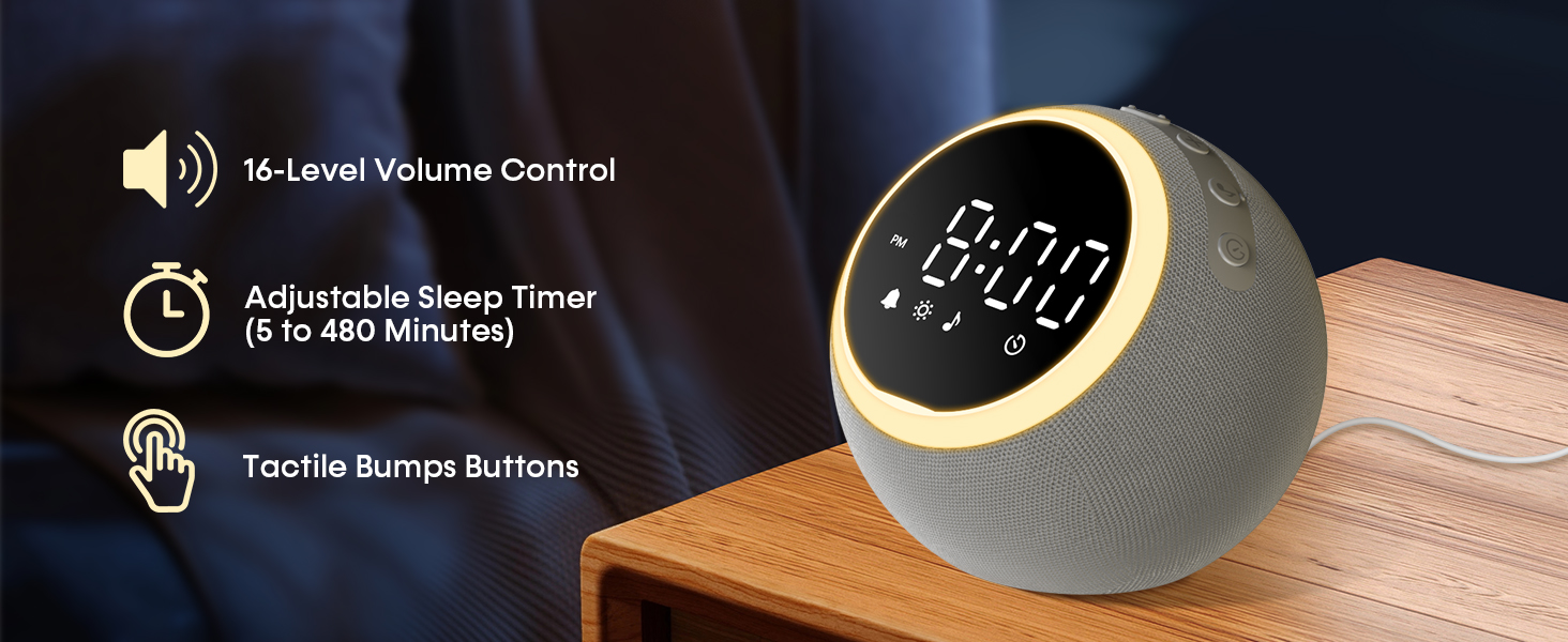 sound machine with light