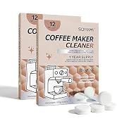 SOPAMI Coffee Maker Cleaner Tablets-24 count, Kitchen Coffee Machine Descaler Cleaning for Coffee...