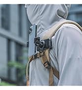 SOH Mingying Magnetic Backpack Mount Shoulder Strap Clip Mount for Phone,360° Rotation Hand Free ...