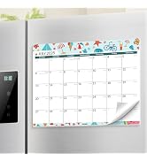 SUNEE Magnetic Calendar for Refrigerator 2025-2028 from July 2025 to June 2028, Fridge Calendar M...