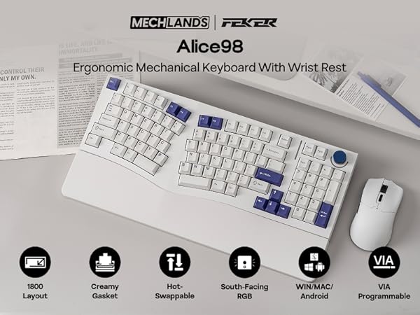 Alice98 White