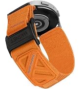 Magnetic Nylon Strap for Samsung Galaxy Watch 7/6/5/4/Active 2 40mm 44mm/Watch 6 Classic 43mm 47m...