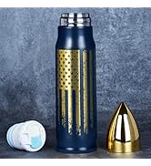 Funslive Gift for Men Husband Him- 17 oz Blue Tumbler Presents - Stocking Stuffers for Adults Men...