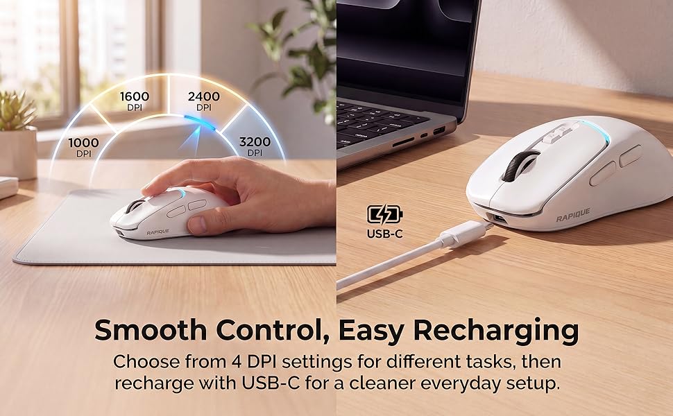 R108 USB-C Rechargeable