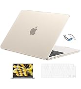 EooCoo Compatible with MacBook Air 13 inch Case 2026 2025-2022 M4 M3 M2 Model A3240 A3113 A2681, ...