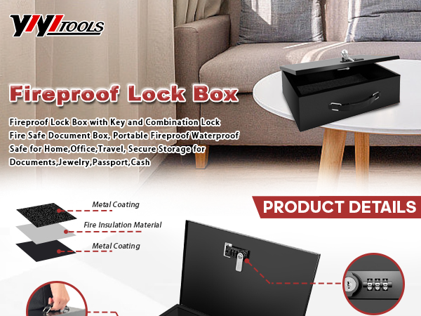 Fireproof Document Box