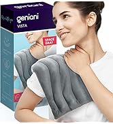 GENIANI Microwavable Heating Pad for Neck and Shoulders with Herbal Aromatherapy - Calming Weight...