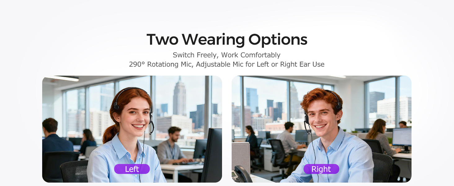 video conference headset with microphone