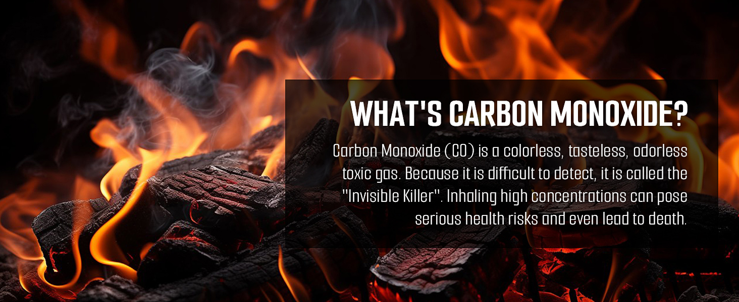Carbon monoxide (CO) is a colorless, tasteless, odorless toxic gas.