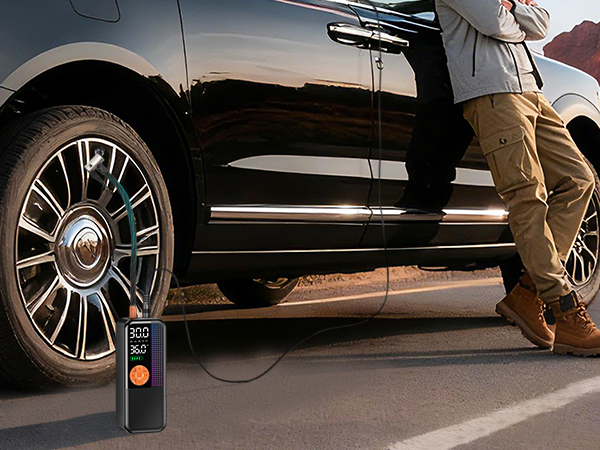 portable tire inflator