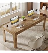Tribesigns 2-Person Desk, 78.7-Inch Extra Long Computer Office Desk, Simple Large Study Writing T...