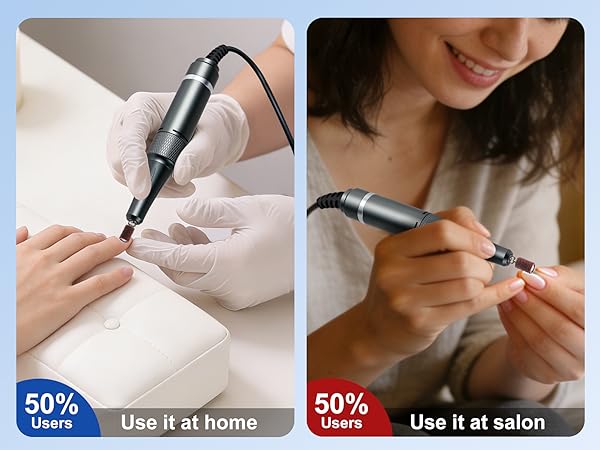cordless rechargeable nail drill