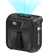 SEAINGO Portable Waist Fan Rechargeable – 10000mAh, 42 ft/s Max, 5 Speeds 16000RPM, Personal Cool...