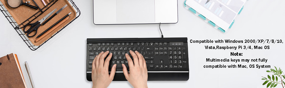 Full Size Wired Keyboards 